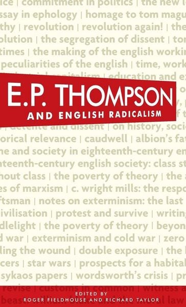 Produktbild: E. P. Thompson and English radicalism