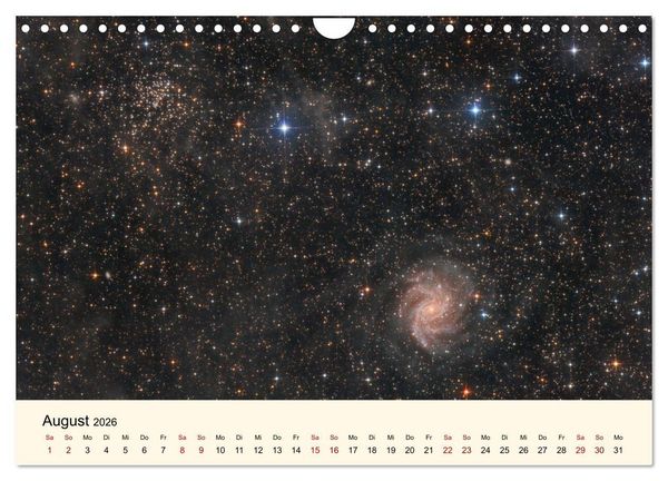 Produktbild: Distant Luminosity: Eine fotografische Reise durch das Universum (Wandkalender 2026 DIN A4 quer), CALVENDO Monatskalender