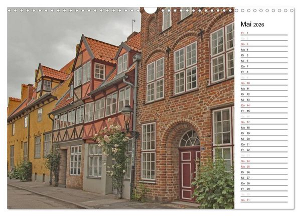 Produktbild: Hansestadt L&uuml;beck / Geburtstagskalender (Wandkalender 2026 DIN A3 quer), CALVENDO Monatskalender