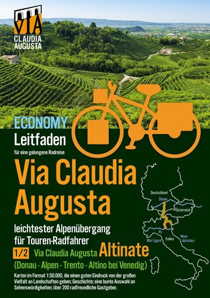 Produktbild: Rad-Route Via Claudia Augusta 1/2 "Altinate" Economy