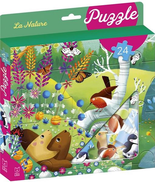 Produktbild: La nature : puzzle 24 pi&egrave;ces