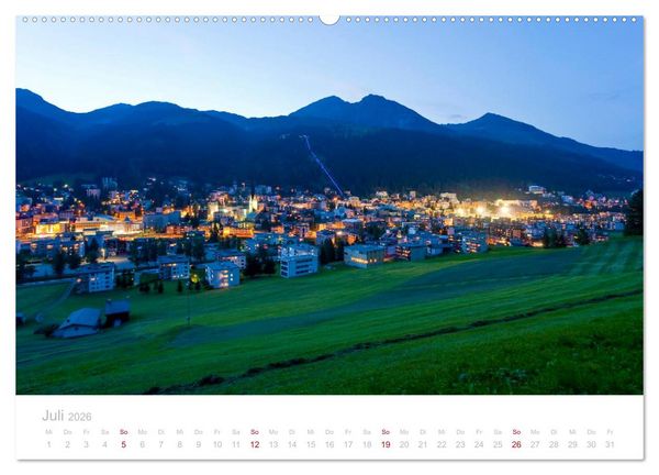 Produktbild: Graub&uuml;nden Engadin 2026 (hochwertiger Premium Wandkalender 2026 DIN A2 quer), Kunstdruck in Hochglanz