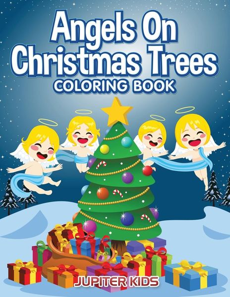Produktbild: Angels On Christmas Trees Coloring Book