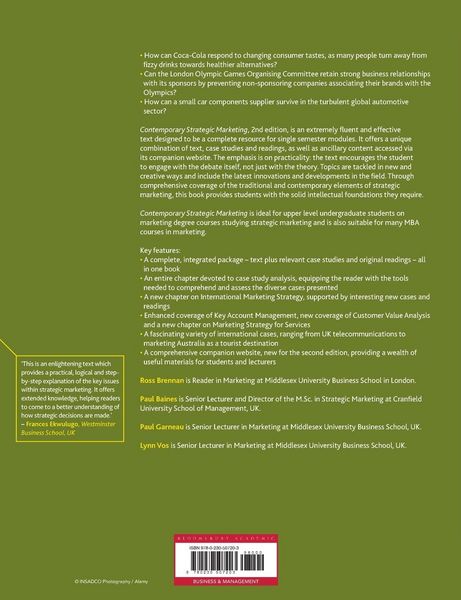 Produktbild: Contemporary Strategic Marketing
