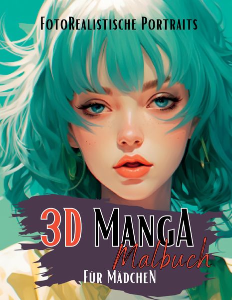 Produktbild: Mangamalbuch f&uuml;r M&auml;dchen