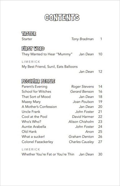 Produktbild: Funny Poems