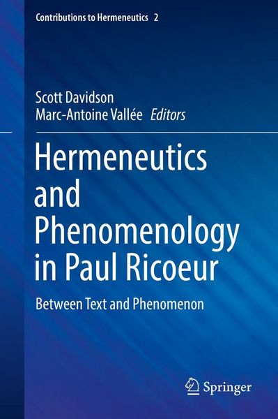 Produktbild: Hermeneutics and Phenomenology in Paul Ricoeur