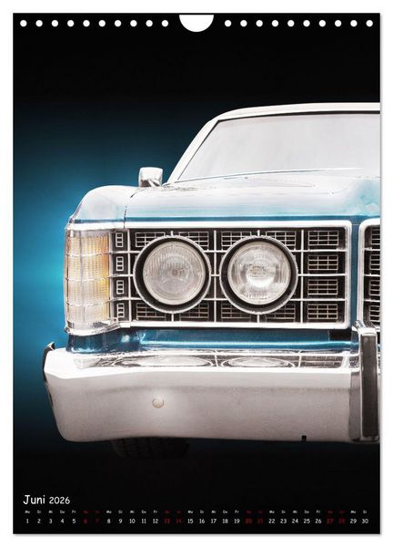 Produktbild: Amerikanische Autos 1950er bis 1980er Favoriten (Wandkalender 2026 DIN A4 hoch), CALVENDO Monatskalender