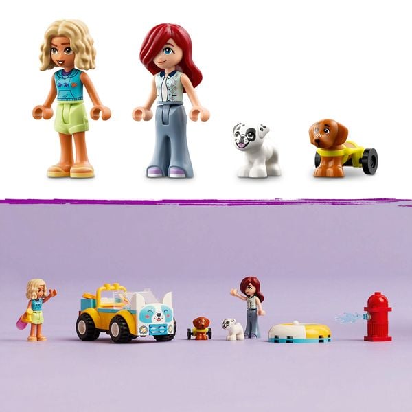 Produktbild: LEGO Friends Mobiler Hundesalon, Spielset mit Fahrzeug und Tieren 42635