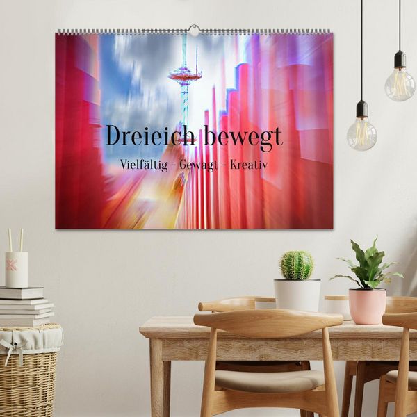 Produktbild: Dreieich bewegt (Wandkalender 2026 DIN A2 quer), CALVENDO Monatskalender
