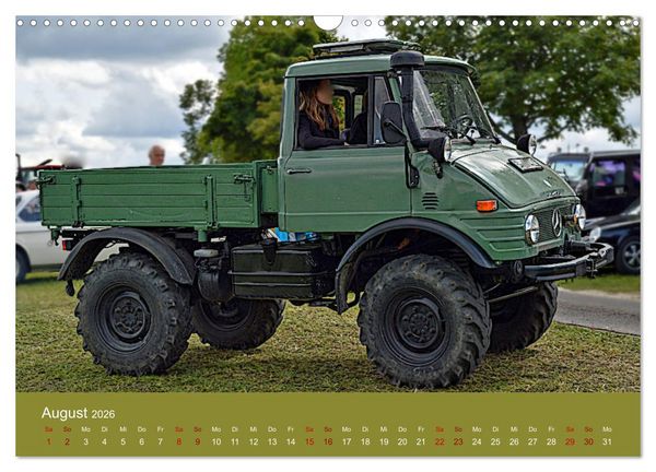 Produktbild: Ein Mythos mit Stern - das Universalmotorger&auml;t (Wandkalender 2026 DIN A3 quer), CALVENDO Monatskalender