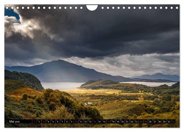 Produktbild: Schottland Farben und Licht (Wandkalender 2026 DIN A4 quer), CALVENDO Monatskalender