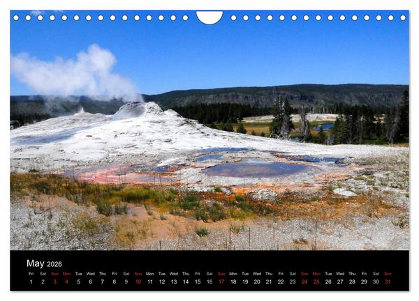 Produktbild: The Yellowstone National Park (Wall Calendar 2026 DIN A4 landscape), CALVENDO 12 Month Wall Calendar