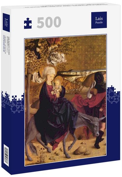 Produktbild: Lais Puzzle Meister von Mondsee - Altar aus dem Stift Mondsee, Innenfl&uuml;gel, Szene: Flucht nach &Auml;gypten 500 Teile