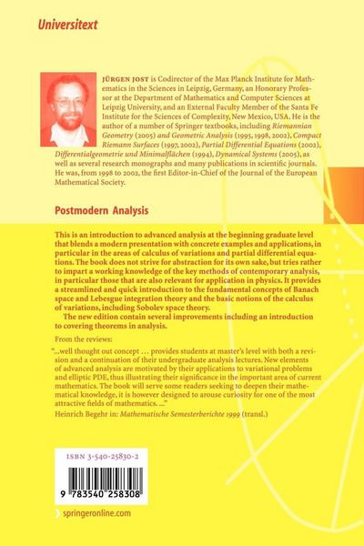 Produktbild: Postmodern Analysis