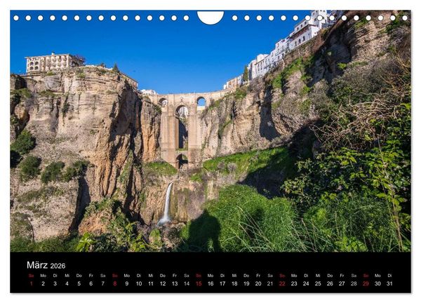 Produktbild: Andalusien (Wandkalender 2026 DIN A4 quer), CALVENDO Monatskalender