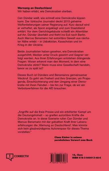 Produktbild: Warnung an Deutschland