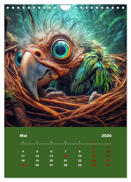 Produktbild: Waldo und Stefler (Wandkalender 2026 DIN A4 hoch), CALVENDO Monatskalender