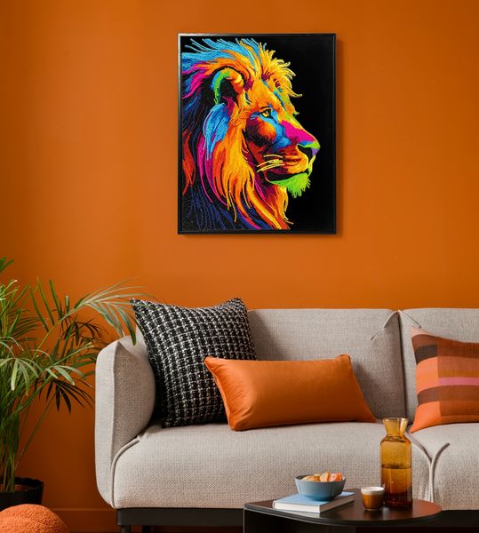 Produktbild: DIAMOND DOTZ - Diamond Painting Neon L&ouml;we