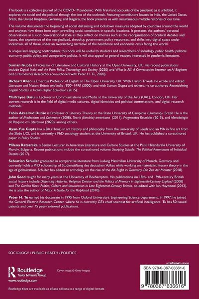 Produktbild: Social Analysis and the COVID-19 Crisis
