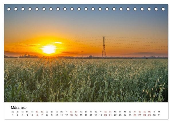 Produktbild: Magische Sonnenunterg&auml;nge (Tischkalender 2027 DIN A5 quer), CALVENDO Monatskalender