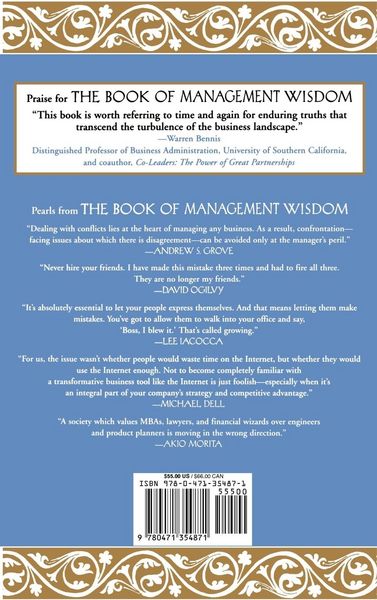 Produktbild: The Book of Management Wisdom