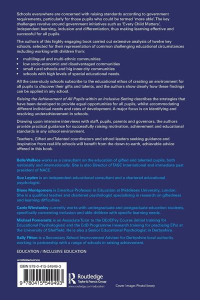 Produktbild: Raising the Achievement of All Pupils Within an Inclusive Setting