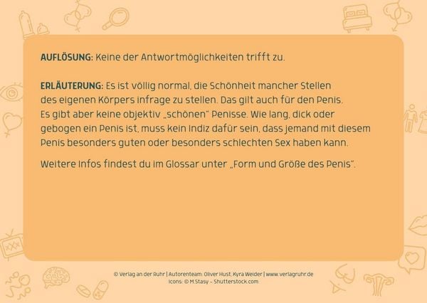 Produktbild: Das Sex-Quiz f&uuml;r Schule und Jugendarbeit