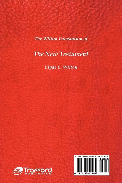 Produktbild: The Wilton Translation of the New Testament