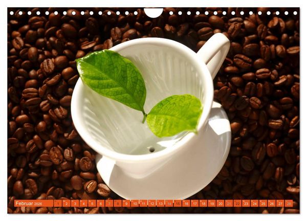 Produktbild: Kaffee (Wandkalender 2026 DIN A4 quer), CALVENDO Monatskalender