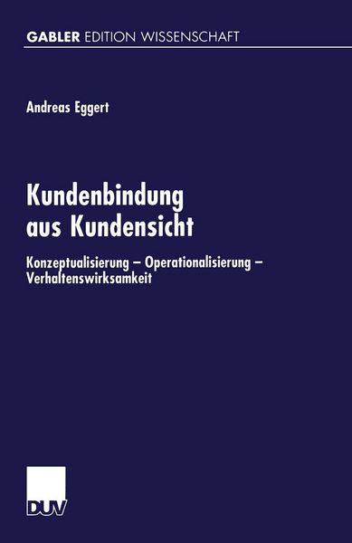 Produktbild: Kundenbindung aus Kundensicht