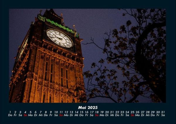 Produktbild: London - Impressionen 2025 Fotokalender DIN A4