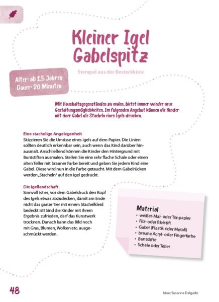 Produktbild: Das Krippen-Jahreszeitenbuch: Kreativ mit allen Sinnen
