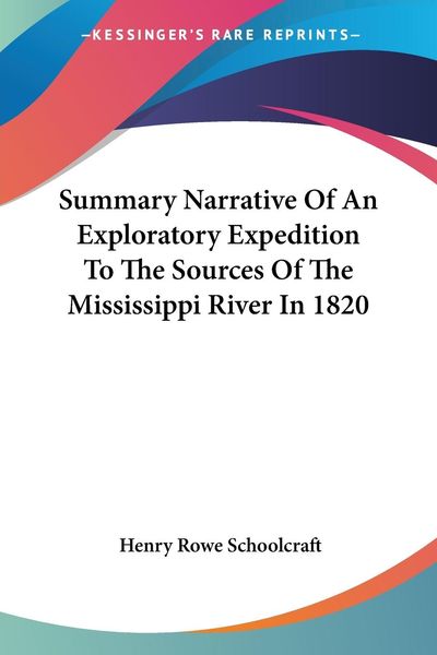 Produktbild: Schoolcraft, H: Summary Narrative Of An Exploratory Expediti