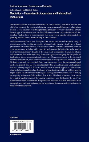 Produktbild: Meditation &ndash; Neuroscientific Approaches and Philosophical Implications
