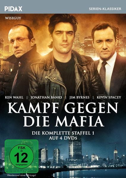 Produktbild: Kampf gegen die Mafia, Staffel 1 (Wiseguy) / Die ersten 22 Folgen der Kult-Krimiserie mit Ken Wahl (Pidax Serien-Klassiker) [4 DVDs]