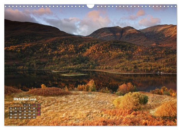 Produktbild: Naturparadies Schottland (Wandkalender 2026 DIN A3 quer), CALVENDO Monatskalender