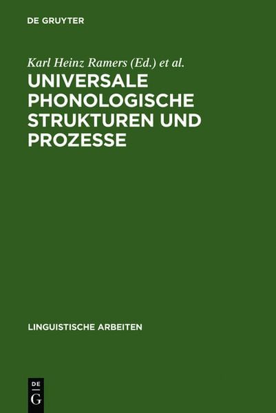 Produktbild: Universale phonologische Strukturen und Prozesse