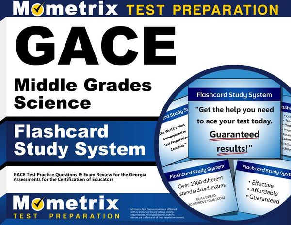 Produktbild: Gace Middle Grades Science Flashcard Study System