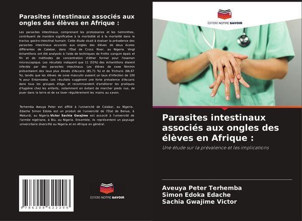 Produktbild: Parasites intestinaux associ&eacute;s aux ongles des &eacute;l&egrave;ves en Afrique :