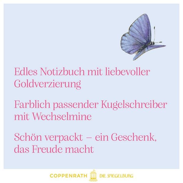 Produktbild: Geschenkset &ndash; Notizbuch mit Kugelschreiber