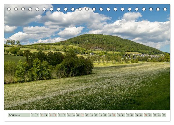 Produktbild: Sauerland - Land der tausend Berge (Tischkalender 2026 DIN A5 quer), CALVENDO Monatskalender