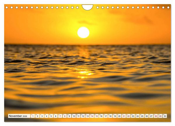 Produktbild: Summer Paradise Fiji (Wandkalender 2026 DIN A4 quer), CALVENDO Monatskalender