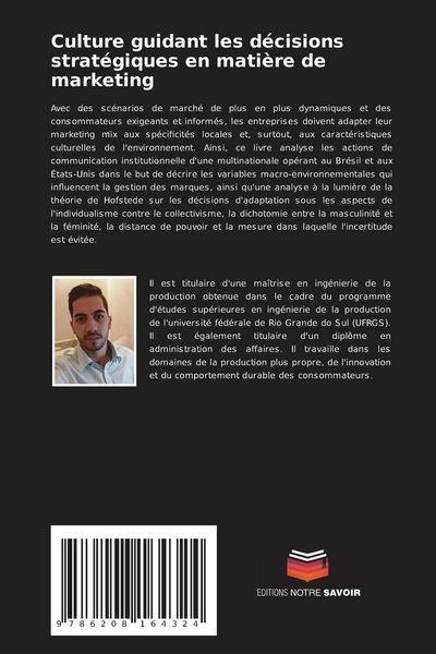 Produktbild: Culture guidant les d&eacute;cisions strat&eacute;giques en mati&egrave;re de marketing