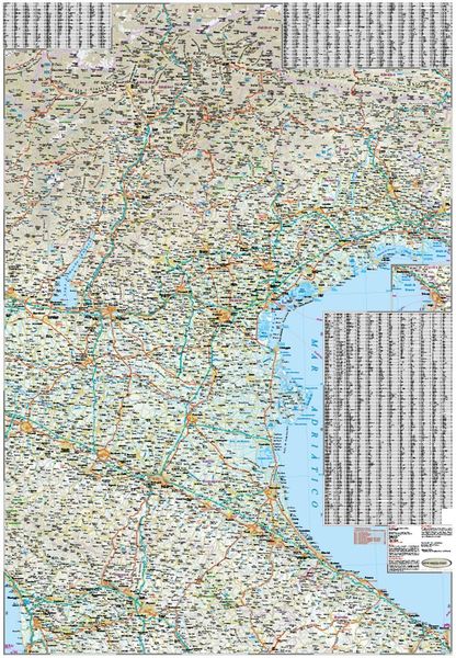 Produktbild: Reise Know-How Landkarte Italien, Nord / Northern Italy (1:400.000)