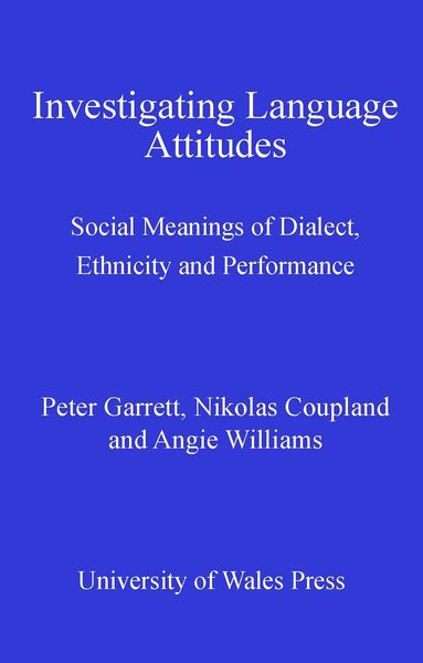 Produktbild: Investigating Language Attitudes