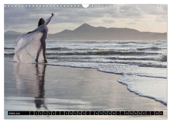 Produktbild: Lanzarote et le nu (Calendrier mural 2026 DIN A3 vertical), CALVENDO calendrier mensuel