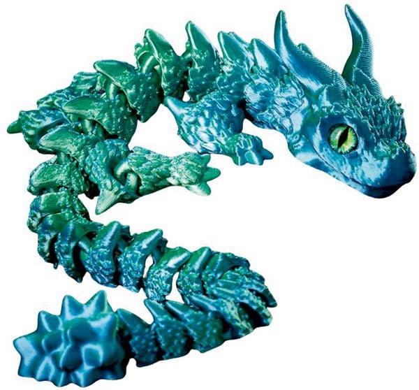 Produktbild: Felsen-Drache - Kristalltier, sort. im Display