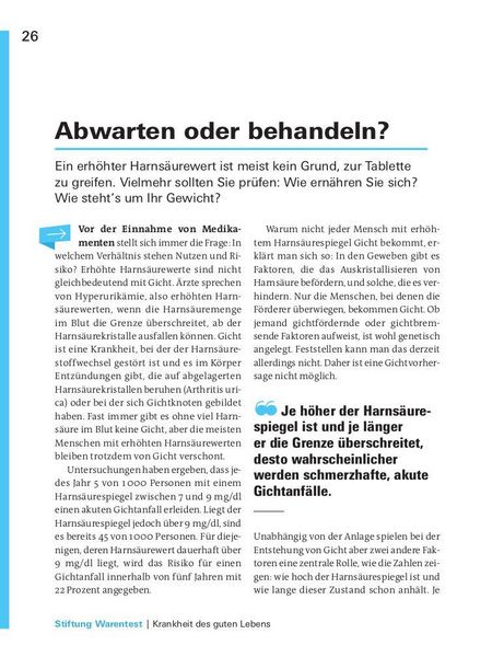 Produktbild: Gut essen bei Gicht