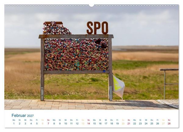Produktbild: Sankt Peter-Ording - Str&auml;nde, D&uuml;nen, Weite (hochwertiger Premium Wandkalender 2027 DIN A2 quer), Kunstdruck in Hochglanz